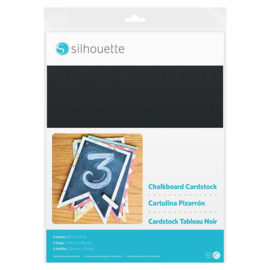 Silhouette Chalkboard Cardstock