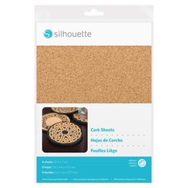 Silhouette Cork Sheets 12,7x17,8cm