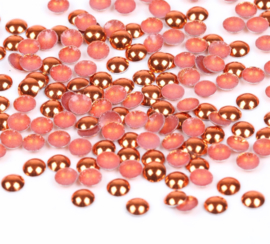 Hot Fix Dome Studs Oranje ss20 Zakje a 20 Gram