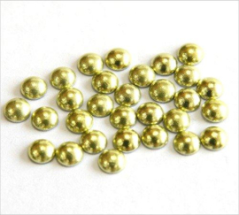 Hot Fix Dome Studs Geel ss20 Zakje a 20 Gram