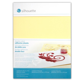 Silhouette Double Sided Adhesive Sheets (8 sheets )