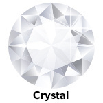 Hot Fix Rhinestone Crystal SS8 Zakje a 50 gram