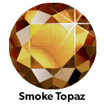 Hot Fix Rhinestone Smoked Topaas  SS6 Zakje a 50 gram