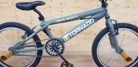 BMX Freestyle / Crossfiets BUGATTI TORNADO mat grijs / gouden details