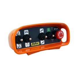 1101210049 | ZALLYS M9 elektrotrekker met afstandsbed., trekverm. 3000 kg, spoorbreedte 720 mm, motor 600W, 2x 12V  105/130A tractiebatterijen, batterijlader, max. snelheid 4,5 km/u, draaicirkel 1300 mm, elektromechanische rem, gew. 63 kg excl. batterijen