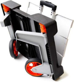56000997 | ROLL1 inklapbare vouwkrattentrolley zonder vouwkrat(ten), afm. 485x370x1035/76 mm (bxdxh), draagvermogen 40 kg, gewicht 2,8 kg