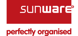 57500605 | SUNWARE Square stapelbare vouwkrat met open handgrepen en draaghengsel, afm. 43,5x31x21,3 cm (bxdxh), draagvermogen 15 kg, inhoud 24 liter, kleur rood/wit, gewicht 1,6 kg, fabrieksgarantie 2 jr