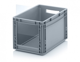 SLKES4327 | AUER insteekbaar zichtvenster geschikt voor Eurobak SLK4327, afm. 22,8x24x0,3 cm, plexiglas, transparant (kleurloos), gewicht 192 g, fabrieksgarantie 5 jr