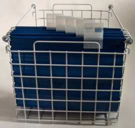 20020020 | PROMAIL posthangmappen (set van 5 geschakelde mappen), PVC gecoat nylon, incl. metalen ophanghaken en transparante kunststof labelhouders