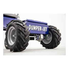 1101210062 | ZALLYS Dumper Jet L accukruiwagen, motor 1000 W,  2 onderhoudsvrije AGM tractie batterijen 105/130 Ah, externe HF lader, spoorbreedte 785 mm, voorwielaandrijving, laadvermogen 500 kg, gew. 149 kg