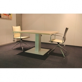 ED2180L | EasyDesk EK-500, zit-sta kolompoot tafel, elektrische hoogteverstelling traploos 685-1185 mm, slag 500 mm, bladmaat 1800x800 mm (bxd), hefvermogen 120 kg