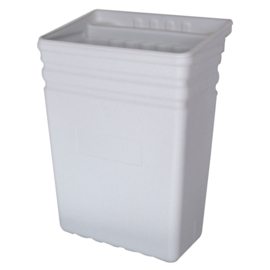 12490 | MATADOR afvalbak HX-8080U-3, grijswit kunststof (PE), afm. 350x240x470 mm (lxbxh), inhoud 39 liter, gewicht 1 kg