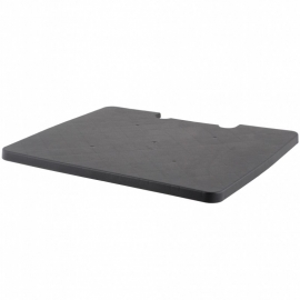 67005 | PACK-N-ROLL kunststof klik-deksel voor vouwkrattrolley XL, afm. 43x37,5 x1,5 cm (bxdxh), gewicht 0,3 kg