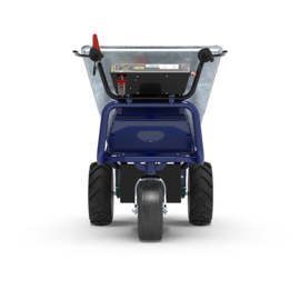 1101210062 | ZALLYS Dumper Jet L accukruiwagen, motor 1000 W,  2 onderhoudsvrije AGM tractie batterijen 105/130 Ah, externe HF lader, spoorbreedte 785 mm, voorwielaandrijving, laadvermogen 500 kg, gew. 149 kg
