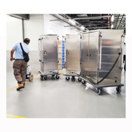 1101210047 | ZALLYS M12 elektrotrekker, trekvermogen 1500 kg, spoorbreedte 535 mm, motor 400 W, 2x 12V tractiebatterijen, batterijlader, max. snelheid 5 km/u, draaicirkel 900 mm, elektromechanische rem, gew. 50 kg excl. batterijen
