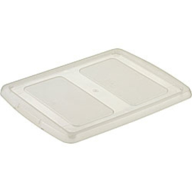 39500609 | SUNWARE platte deksel voor Nesta box 17 l, 32 l, 45 l, afm. 46 x 36,5 x 2 cm, kleur transparant, fabrieksgarantie 2 jr