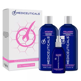 Mediceuticals Advanced Hair Restoration Kit for Women Fine