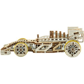 f1 auto  houten modelbouw 3d