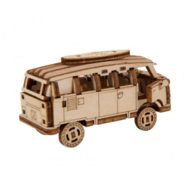 vw t1 bus houten 3d model