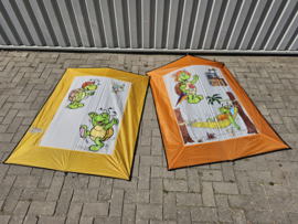 schildpadden poster vliegers