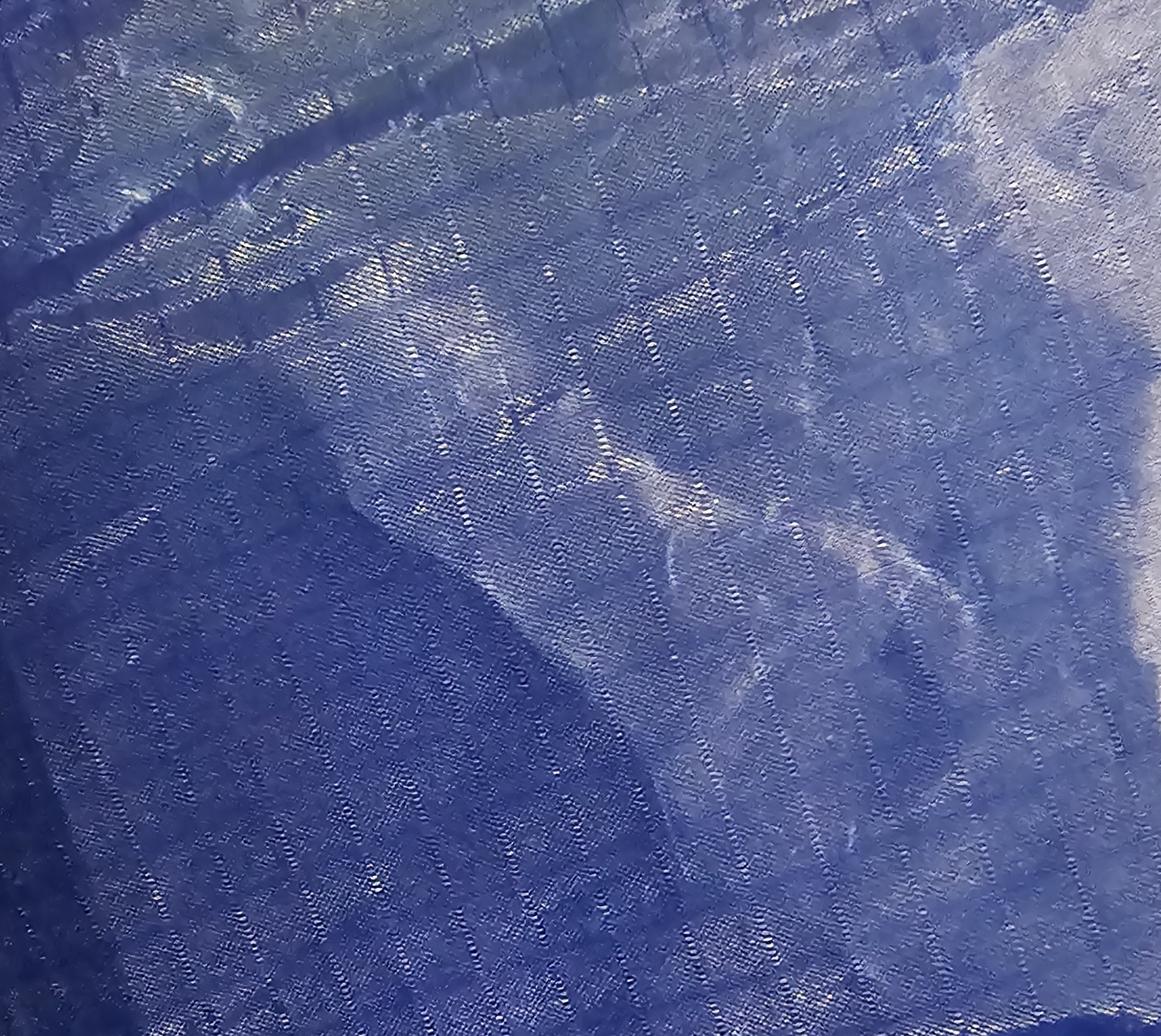 donker blauw  doek 1.15 breed 10 meter