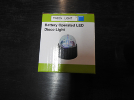 led disco licht op battery