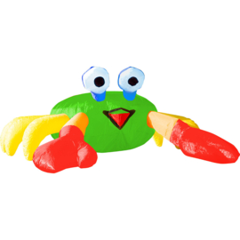 Stuiterende Buddy Billy de Krab Groen 3m