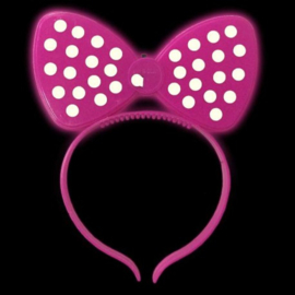 roze strik led