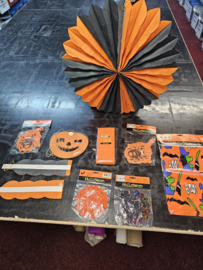 halloween feest versier pakket