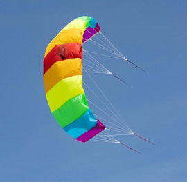kick 180 single skin kite demo model