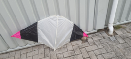 wit zwart roze stunt