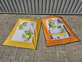 schildpadden poster vliegers