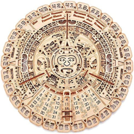 mayan calender 3d model houw hout