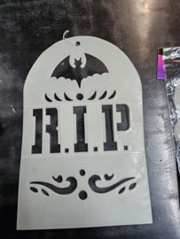 glow in the dark R.I.P  hanger