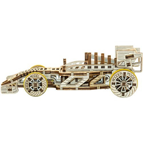 experimenteel club kaping f1 auto houten modelbouw 3d | 3d houten model bouw | Vliegertijd