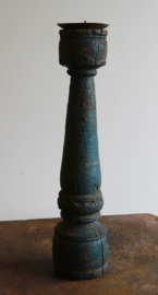 old weathered candle stand