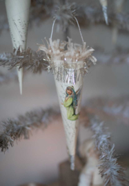 Copy feathertree 75 cm shabby white