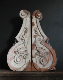 Frans antieke terracotta console