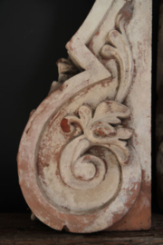 Frans antieke terracotta console