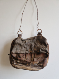 Marokkaans vintage leren tas