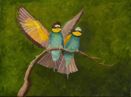 Love birds (AS-010)