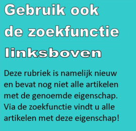 Vind alle artikelen voor deze rubriek via 'ZOEKEN'!