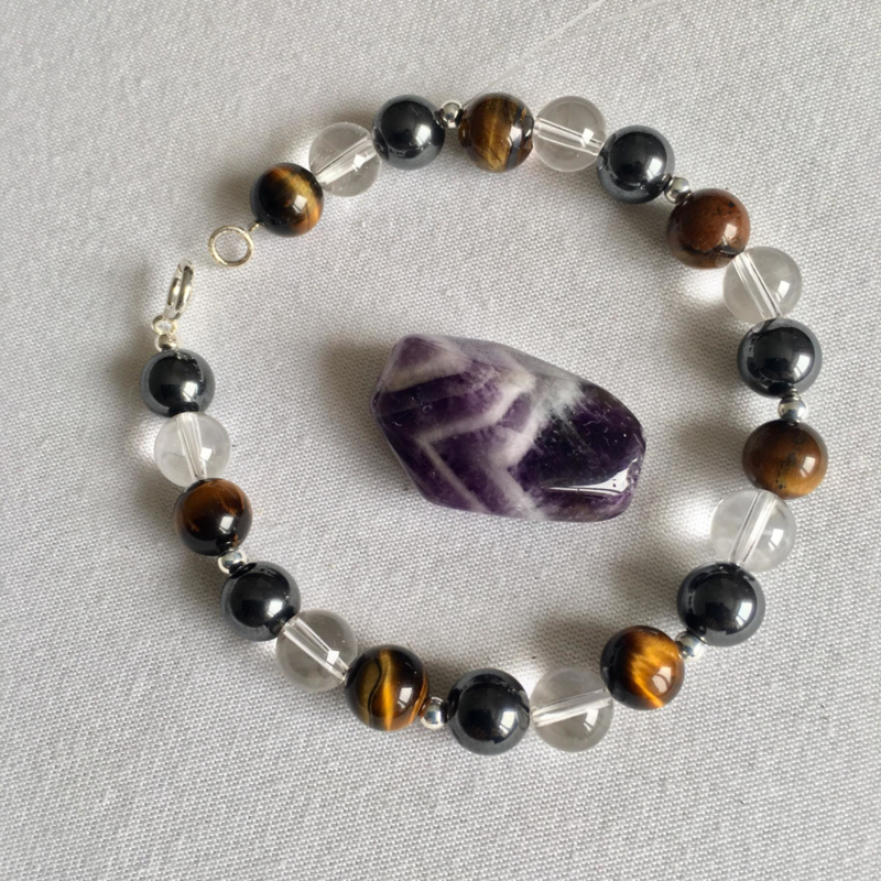 Ongekend Chakra armband en Amethyst steen voor Monique | KI SIERADEN OP ZU-12