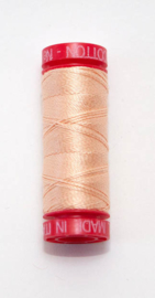 Aurifil Mako NE 12 nr. 2205 Baumwolle / 50 meters "Apricot" Oeko-Tex Neu!