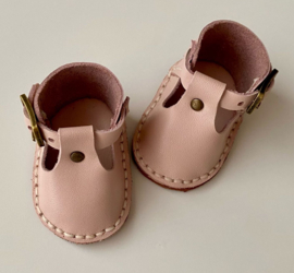 Puppenschuh 5,5 cm "Altrosa"