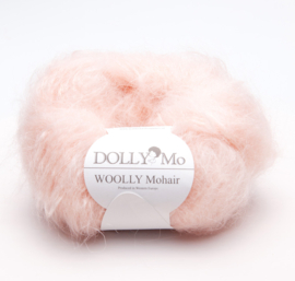 DollyMo Woolly Mohair nr. 6014 "Pearl Pink" Nieuw!