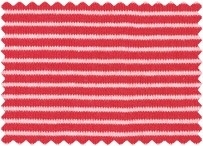 Westfalen Jersey Fine Striped Red White