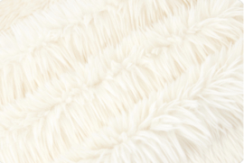 Shannon Dreamy Faux Fur Ivory / Pakket 20 cm x 32 cm