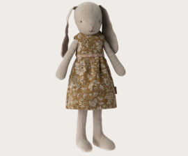 Maileg Bunny size 2, Classic - Flower Dress 16-4200-00 New!