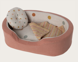 Maileg Cosy basket, Medium - Coral 16-3922-00 
